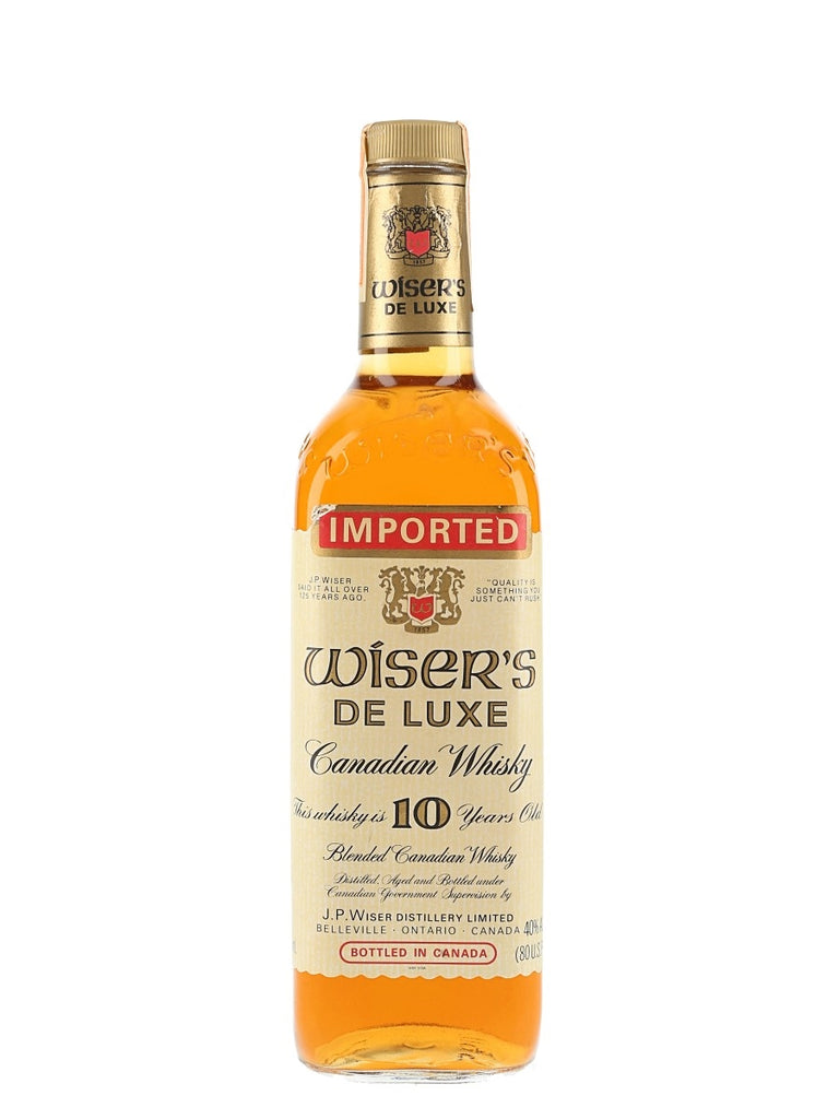 Wiser's 10YO Blended Canadian Whisky - Distilled 1981 / Bottled 1991 (40%, 75cl)