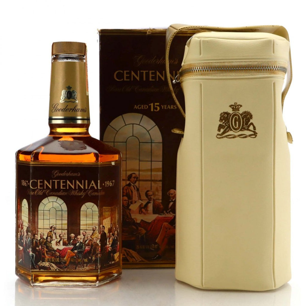 Gooderham & Worts' Canadian Centennial 15YO Blended Whisky - Distilled 1962 / Bottled 1977 (40%, 71cl)