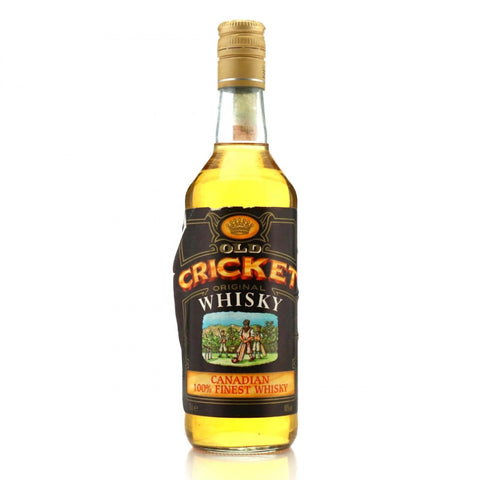Old Cricket Blended Canadian Whisky - 1980s (40%, 70cl)