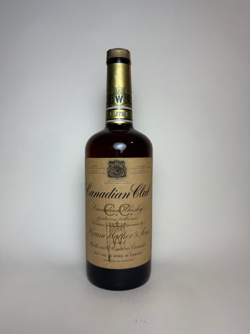 Canadian Club Blended Canadian Whisky - Distilled 1979 (ABV Not Stated, 100cl)