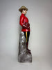Canadian Mist Blended Canadian Whisky in Porcelain Mountie Decanter - Bottled 1969 (40%, 75cl)