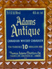Thomas Adams' Antique 10YO Blended Canadian Whiskey - Distilled 1971 (40%, 71cl)
