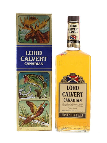 Lord Calvert Blended Canadian Whiskey - 1980s (40%, 100cl)