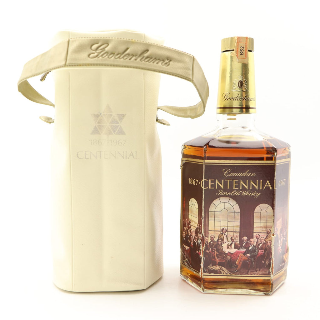 Gooderham & Worts' Canadian Centennial 15YO Blended Whisky - Distilled 1952 / Bottled 1967 (ABV Not stated, 94.6cl)