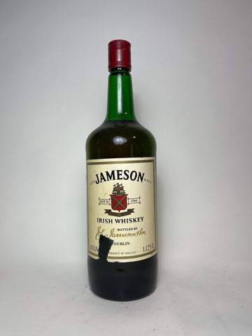 John Jameson & Son's Blended Irish Whiskey - 1970s (43%, 112.5cl)