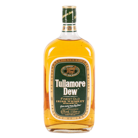 Tullamore Dew Finest Old Blended Irish Whiskey - 1980s (43%, 100cl)