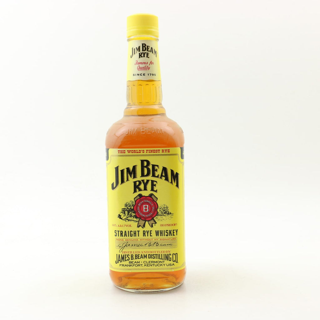 Jim Beam Yellow Label Kentucky Straight Rye Whiskey - 1980s (40%, 70cl)