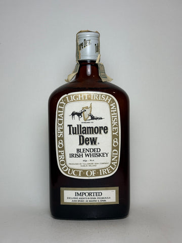 Tullamore Dew Blended Irish Whiskey - 1960s (43%, 75cl)