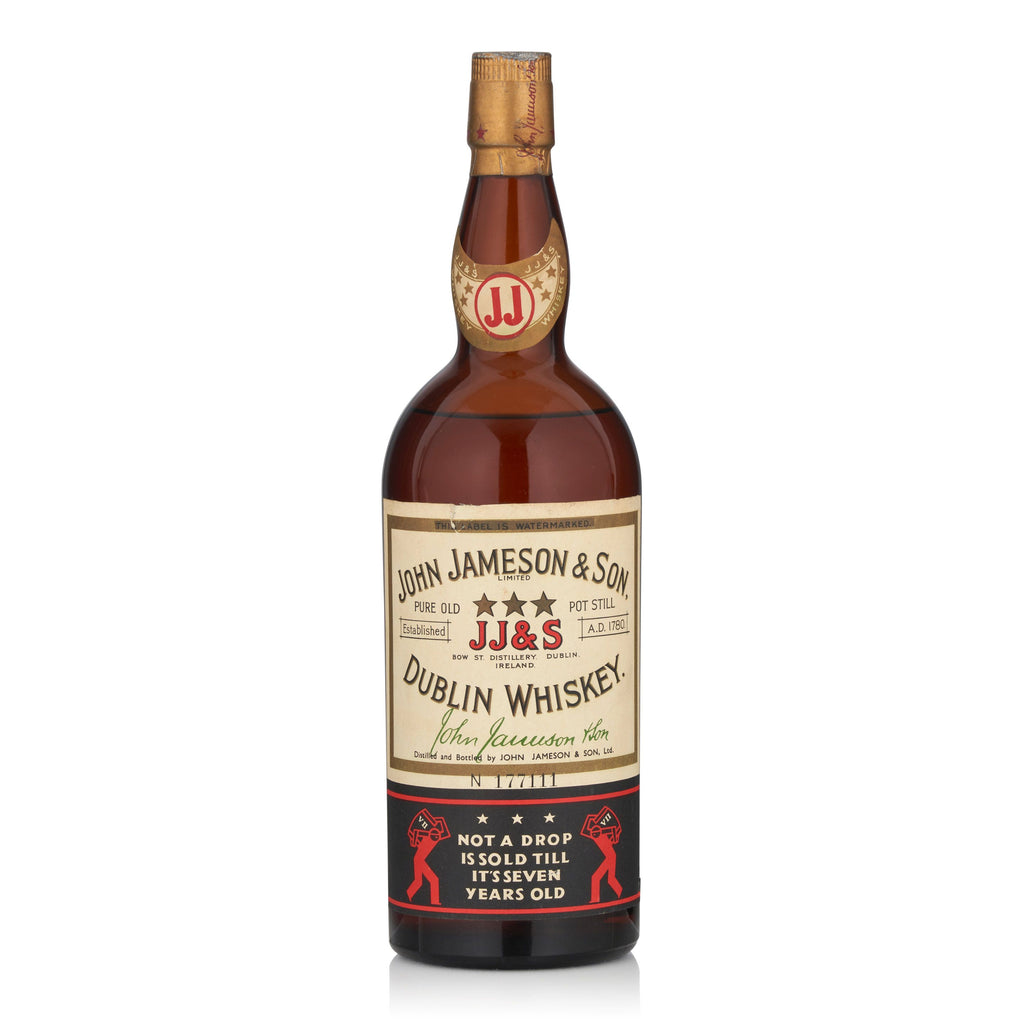 John Jameson & Son 7YO Dublin Whiskey - 1950s (ABV Not Stated, 94.6cl)