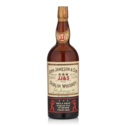 John Jameson & Son 7YO Dublin Whiskey - 1950s (ABV Not Stated, 94.6cl)
