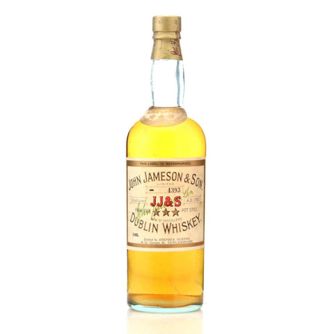 John Jameson & Son Pure Old Pot Still Dublin Whiskey - 1950s (ABV Not Stated, 75cl)