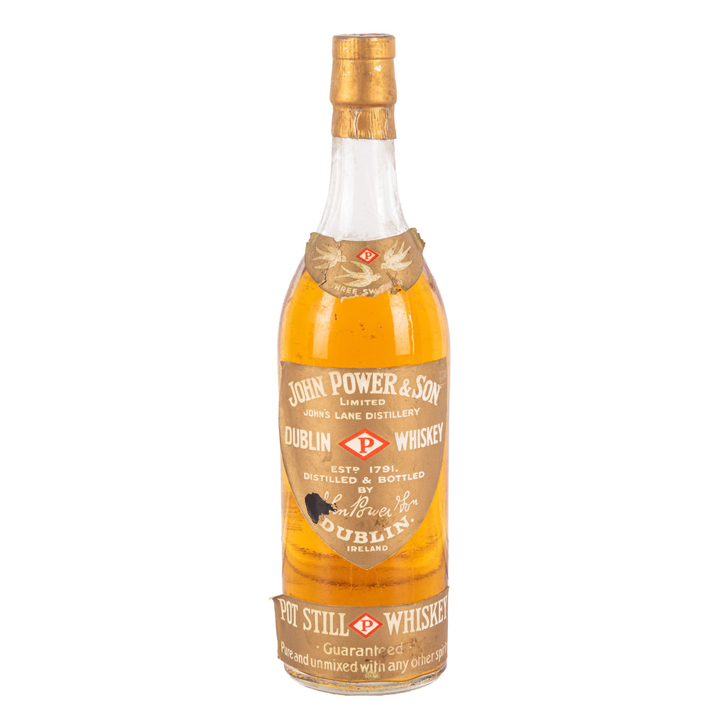 John Power & Son's Three Swallows Blended Irish Whiskey - 1960s (ABV not stated, 75cl)