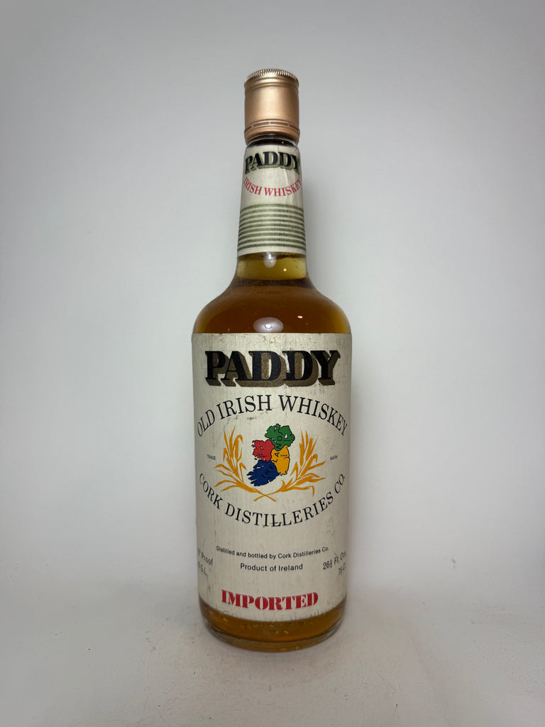 Cork Distilleries Co. Paddy Old Irish Blended Whiskey - 1970s (40%, 75cl)