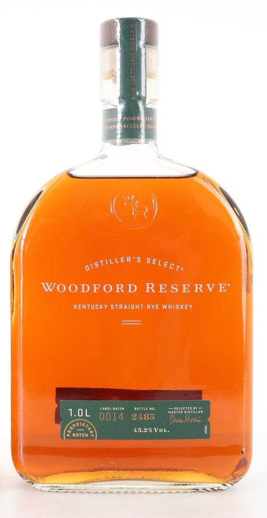 Woodford Reserve Distiller's Select Kentucky Straight Rye Whiskey - c. 2016 [Batch 14] (45.2%, 100cl)