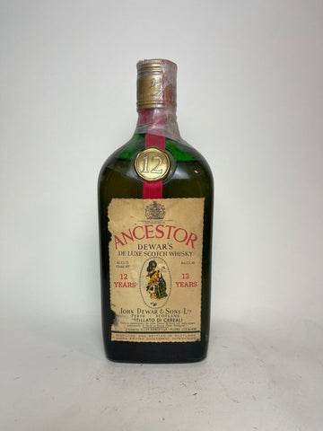 John Dewar's Ancestor 12YO Blended Scotch Whisky - 1960s (40%, 75cl)