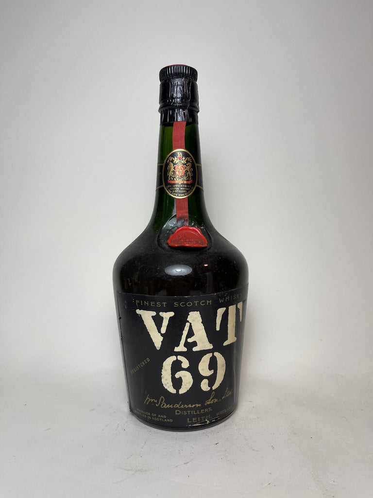 Sanderson's VAT 69 Finest Blended Scotch Whisky - 1950s (40%, 75cl)