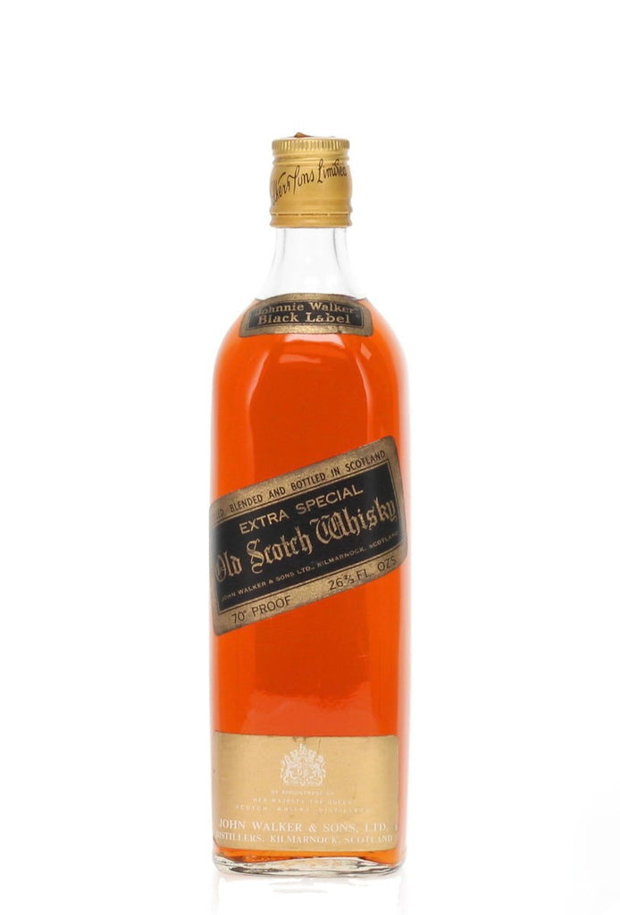 Johnnie Walker Black Label Extra Special Old Scotch Whisky - 1970s (40%, 75cl)