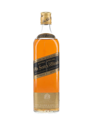 Johnnie Walker Black Label Extra Special Old Blended Scotch Whisky - 1970s (40%, 75cl)