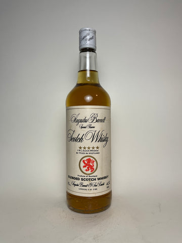 Augustus Barnett 6* Special Reserve Blended Scotch Whisky - 1970s (40%, 75cl)