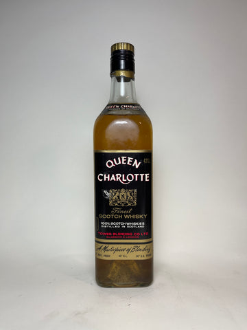 Queen Charlotte Blended Scotch Whisky- 1960s (43%, 75cl)