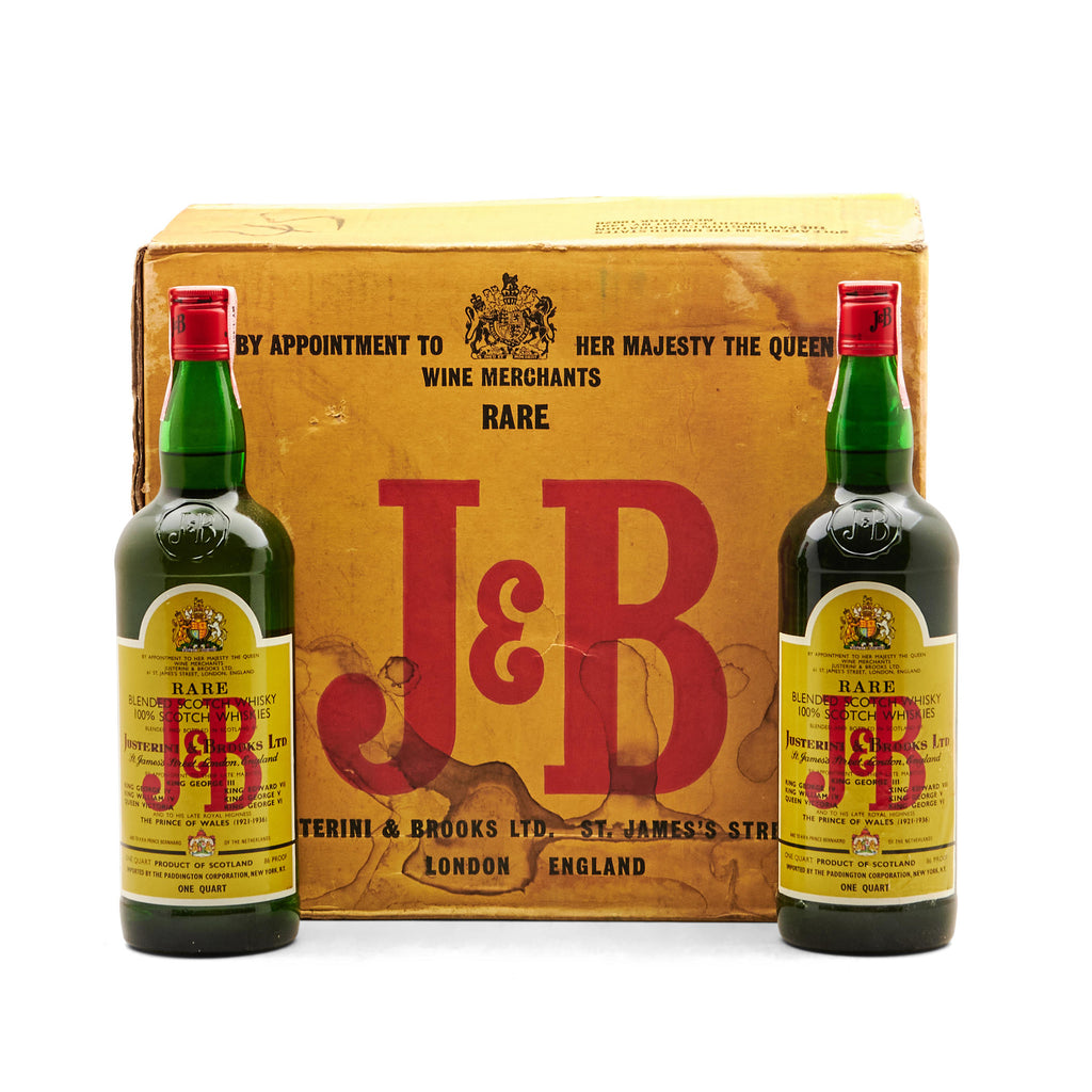J & B Blended Scotch Whisky - 1970s (43%, 94.6cl)