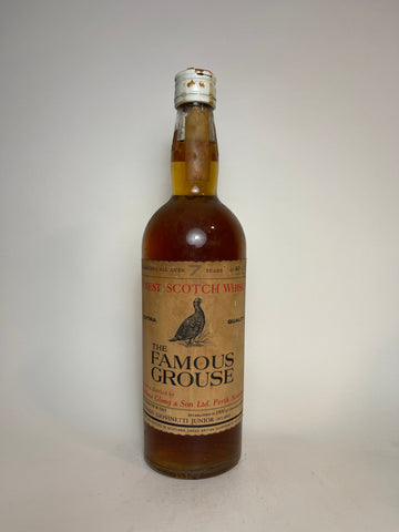 Matthew Gloag The Famous Grouse 7YO Blended Scotch Whisky - 1960s (43%, 75cl)