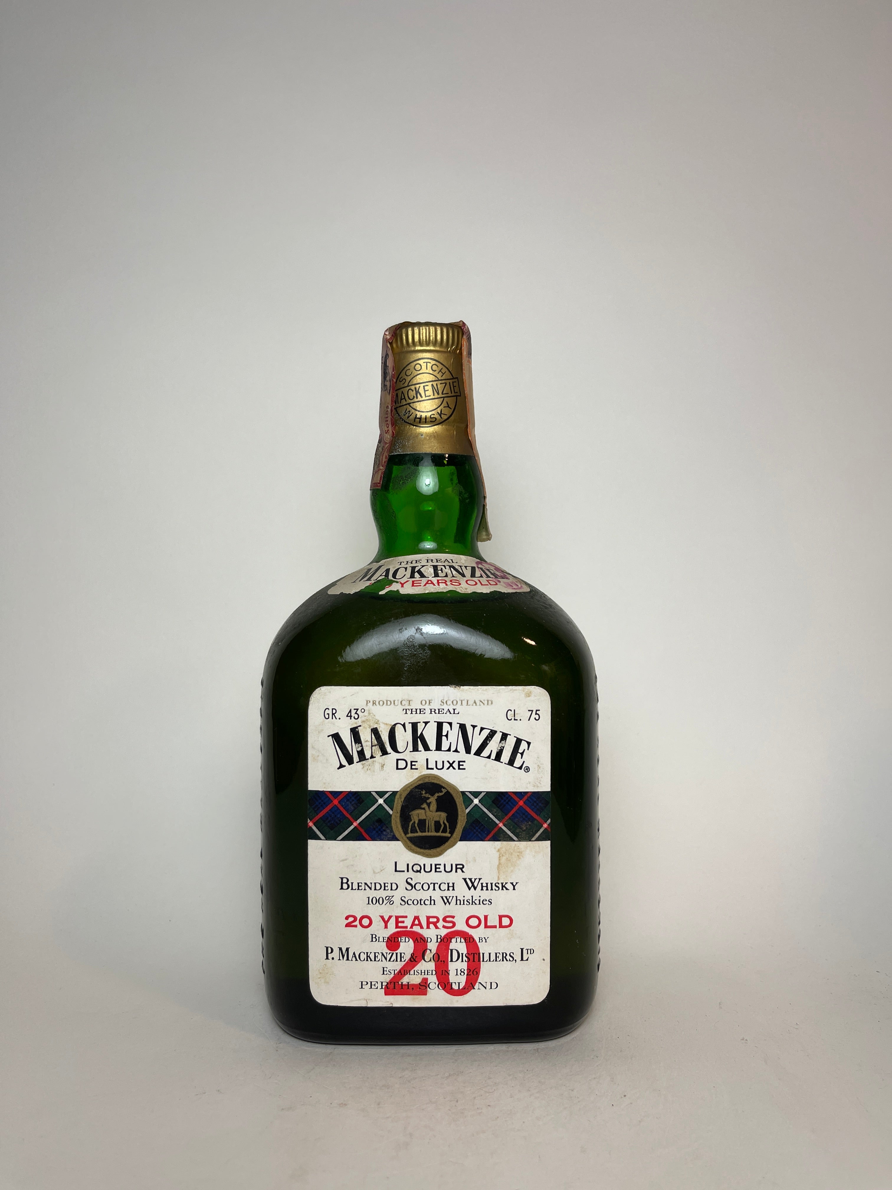 【未使用品】THE REAL MACKENZIE　20年　スコッチ　ウイスキー 067-647-8063_c1dba7a9-412d-