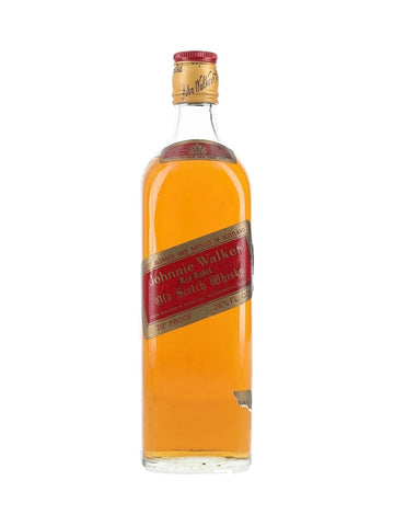 Johnnie Walker Red Label Blended Scotch Whisky - 1970s (40%, 75.7cl)