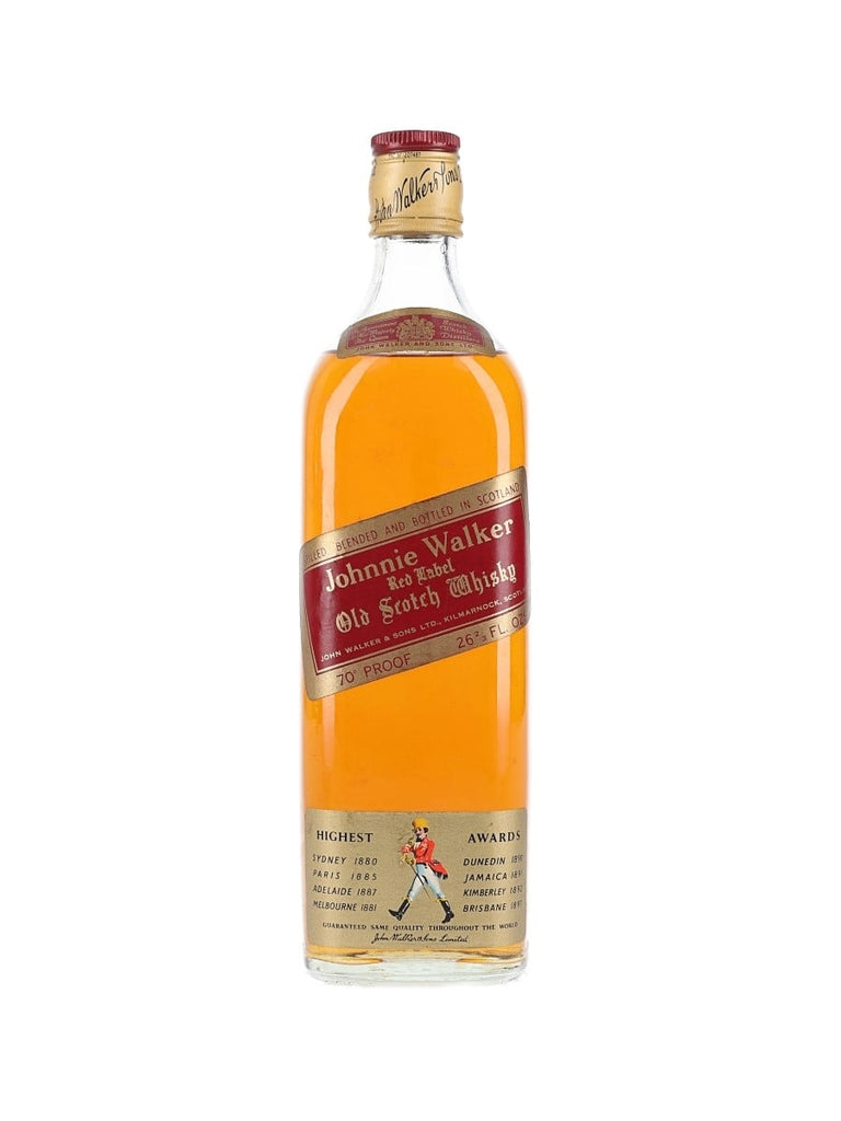 Johnnie Walker Red Label Blended Scotch Whisky - 1970s (40%, 75.7cl)