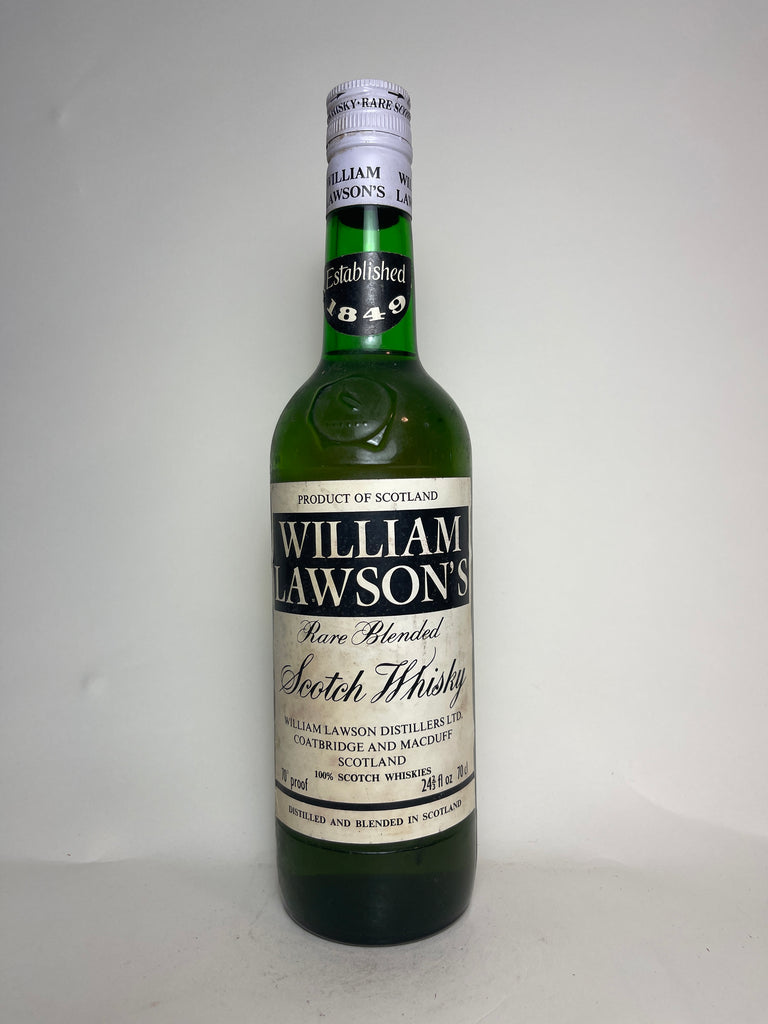 William Lawson's Rare Blended Scotch Whisky - 1970s (40%, 70cl)