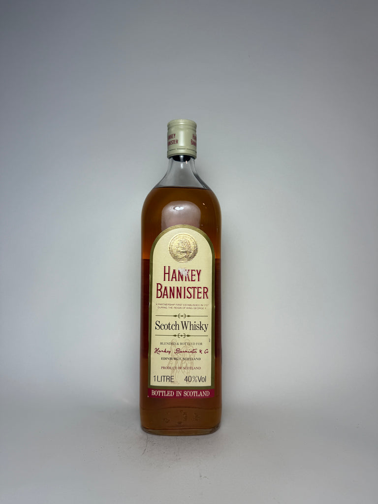Hankey Bannister Blended Scotch Whisky - 1980s (40%, 100cl)