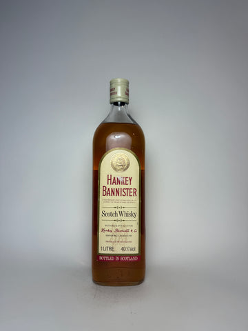 Hankey Bannister Blended Scotch Whisky - 1980s (40%, 100cl)