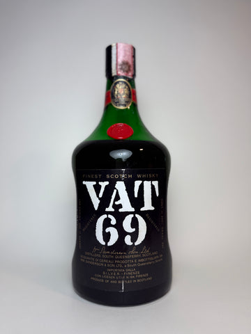 Sanderson's VAT 69 Finest Blended Scotch Whisky - 1970s (43%, 200cl)
