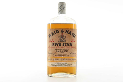 Haig & Haig 5* Liqueur Blended Scotch Whisky - 1950s (ABV Not Stated, 75cl)
