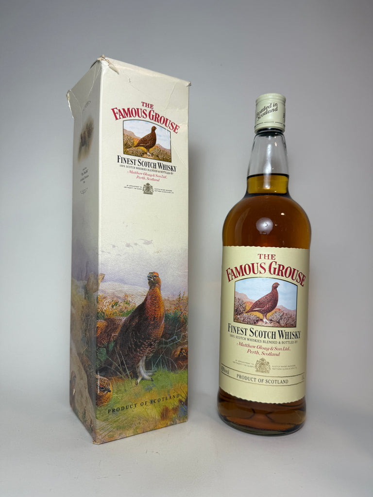Matthew Gloag The Famous Grouse Blended Scotch Whisky - 1980s (43%, 100cl)