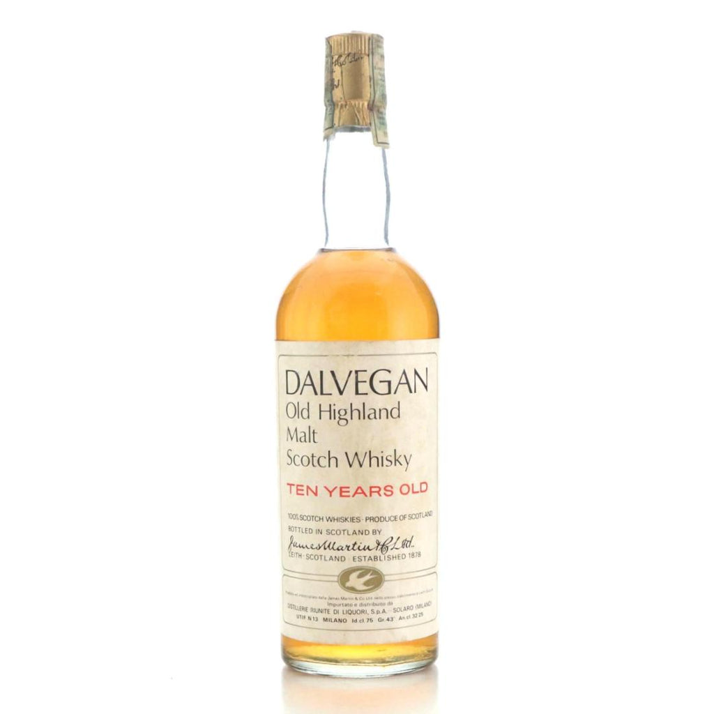 James Martin & Co. Ltd.'s Dalvegan 10YO Blended Highland Scotch Whisky - Distilled 1961 / Bottled 1971 (43%, 75cl)