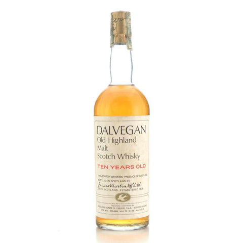 James Martin & Co. Ltd.'s Dalvegan 10YO Blended Highland Scotch Whisky - Distilled 1961 / Bottled 1971 (43%, 75cl)