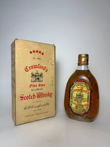 A. A. Crawford's 5* Blended Scotch Whisky - 1950s (40%, 50cl)