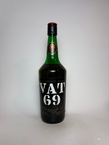 Sanderson's VAT 69 Finest Blended Scotch Whisky - 1970s (40%, 75cl)