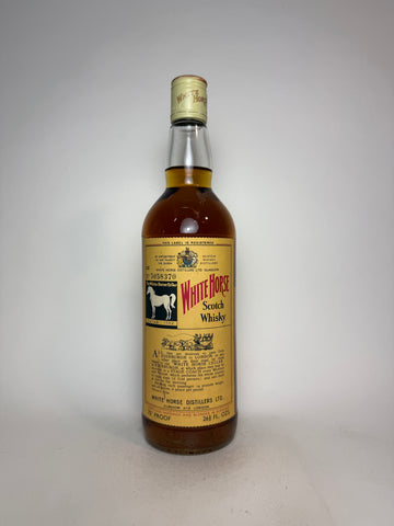 White Horse Blended Scotch Whisky - late 1960s / early 1970s (40%, 75.7cl)
