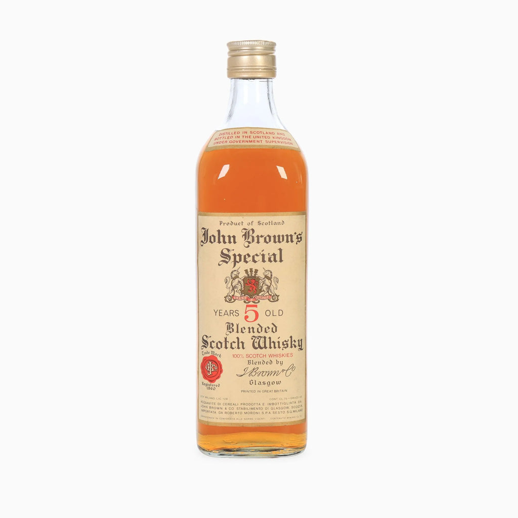 John Brown's Special 5YO Blended Scotch Whisky - 1970s (43%, 75cl)