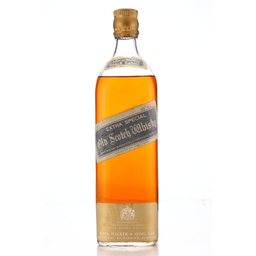 Johnnie Walker Black Label Extra Special Old Scotch Blended Whisky - pre-1968 (43%, 75cl)