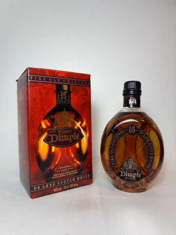 John Haig's 15YO Dimple Blended Scotch Whisky - 1990s (40%, 70cl)