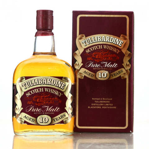 Tullibardine 10YO Highland Pure Malt Scotch Whisky - 1980s (40%, 75cl)