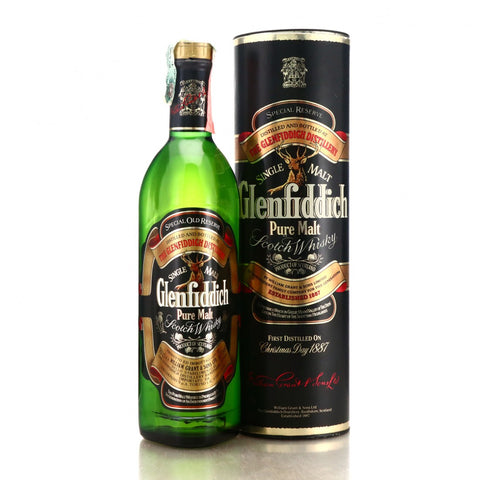 Glenfiddich Special Old Reserve Pure Malt Scotch Whisky - 1980s (40%, 75cl)