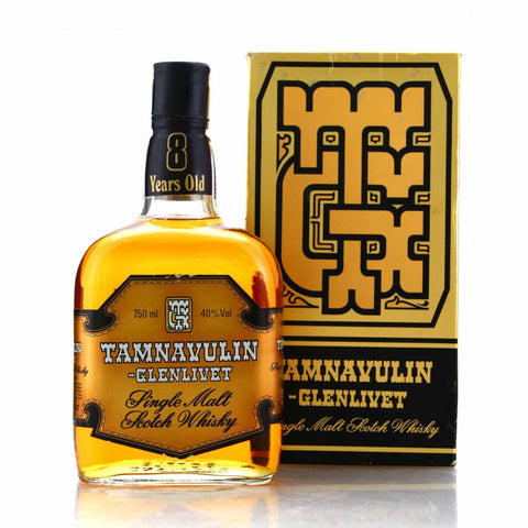 Tamnavulin-Glenlivet 8YO Speyside Single Malt Whisky - 1980s (40%, 75cl)