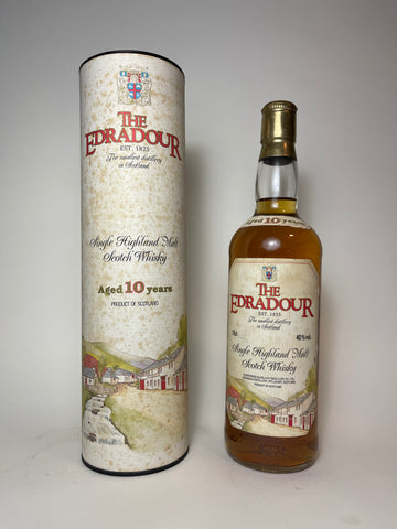 The Edradour 10YO Single Highland Malt Scotch Whisky - 1990s (40%, 70cl)