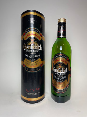 Glenfiddich Special Old Reserve Pure Malt Scotch Whisky - 1990s (40%, 70cl)