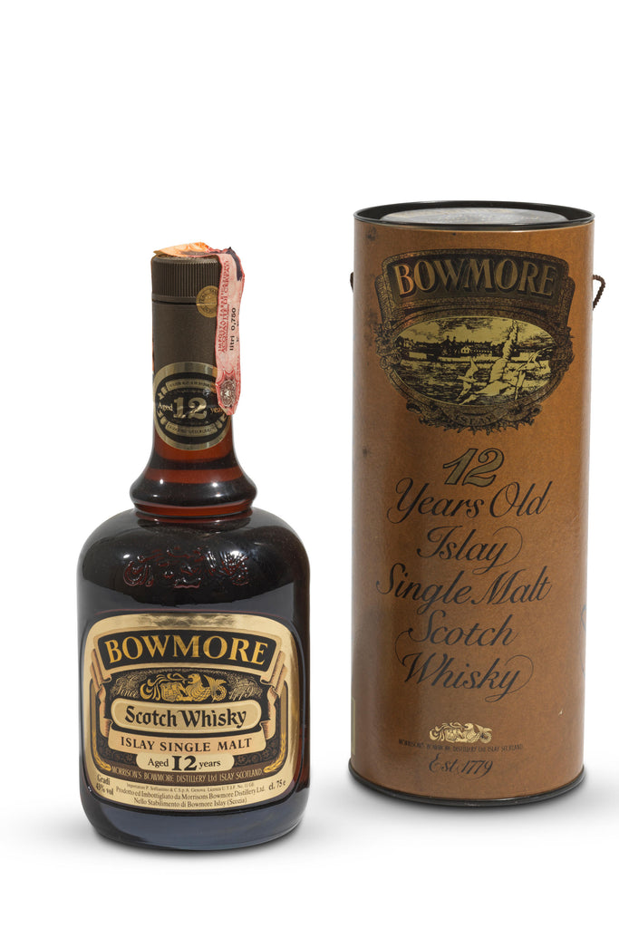 Morrison's Bowmore 12YO Islay Single Malt Whisky - 1980s (43%, 75cl)