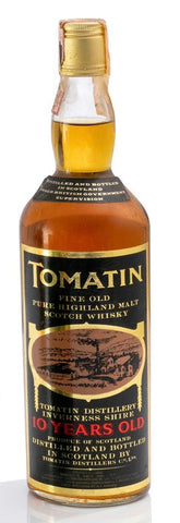 Tomatin 10YO Highland Malt Scotch Whisky - 1970s (43%, 75cl)